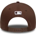 new-era-curved-brim-9forty-m-crown-new-york-yankees-mlb-brown-snapback-cap