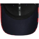marinbla-och-rod-kurvad-keps-snapback-9forty-m-crown-visor-print-fran-red-bull-racing-formula-1-av-new-era
