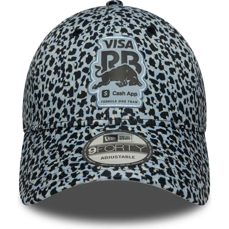 cap-ivelt-leopard-reguliruema-lenta-9forty-m-crown-racing-bulls-f1-team-formula-1-new-era