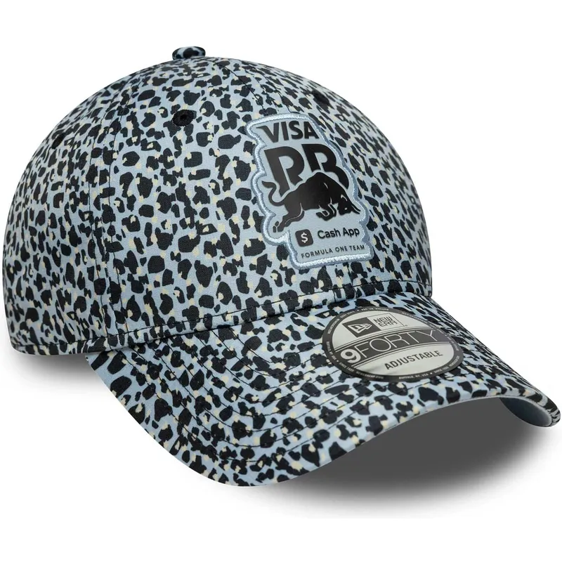 cap-ivelt-leopard-reguliruema-lenta-9forty-m-crown-racing-bulls-f1-team-formula-1-new-era