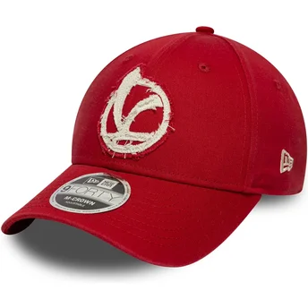 Cap ívelt червен снапбек 9FORTY M-Crown 80th Year Vespa Piaggio New Era