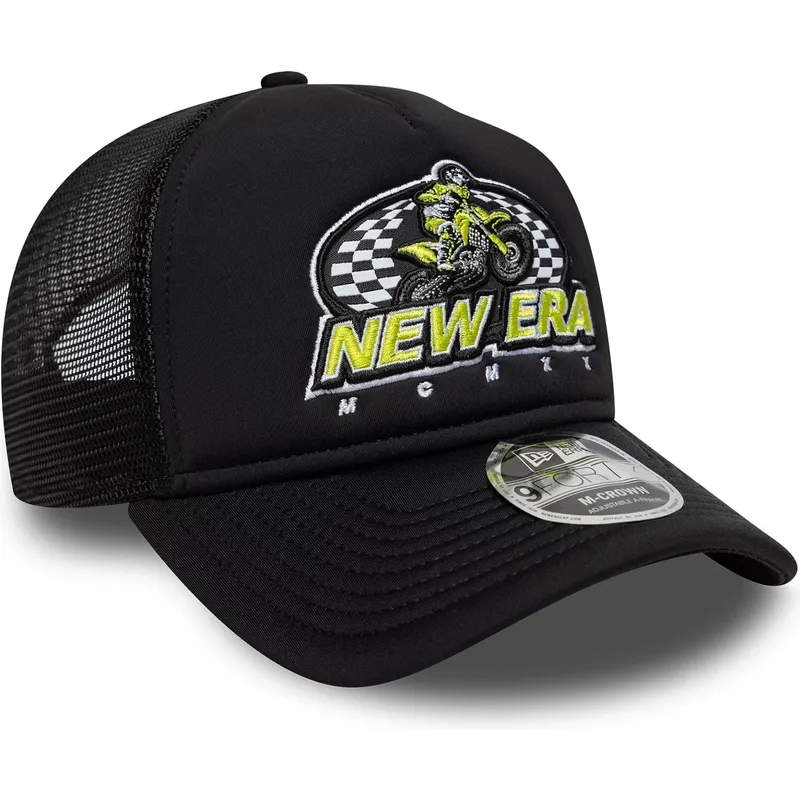 cap-ivelt-cheren-snapbek-9forty-m-crown-new-era