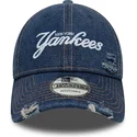 sapkak-ivelt-kek-allithato-9twenty-denim-distress-new-york-yankees-mlb-new-era