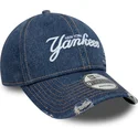 sapkak-ivelt-kek-allithato-9twenty-denim-distress-new-york-yankees-mlb-new-era