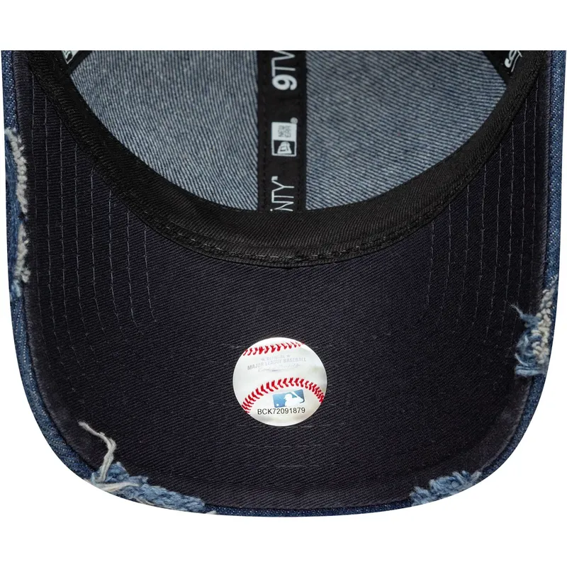 bojd-bla-justerbar-keps-9twenty-denim-distress-fran-new-york-yankees-mlb-av-new-era