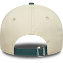 gorra-curva-beige-y-verde-ajustable-9twenty-mini-washed-de-los-angeles-dodgers-mlb-de-new-era