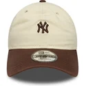 sapkak-ivelt-bezs-allithato-9twenty-mini-washed-new-york-yankees-mlb-new-era