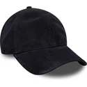 new-era-curved-brim-navy-blue-logo-9twenty-suede-new-york-yankees-mlb-navy-blue-adjustable-cap