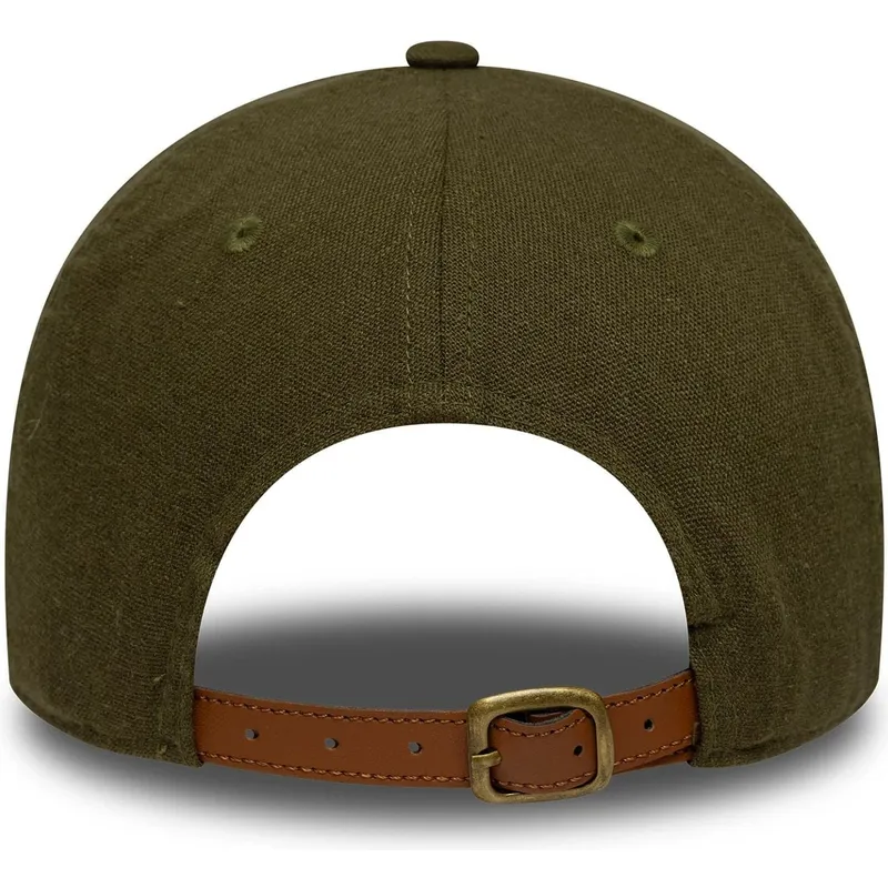cap-ivelt-zelen-reguliruema-lenta-9twenty-linen-los-angeles-dodgers-mlb-new-era