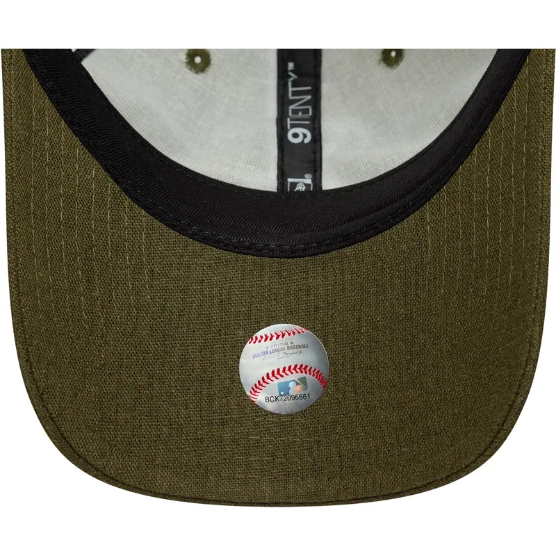 cap-ivelt-zelen-reguliruema-lenta-9twenty-linen-los-angeles-dodgers-mlb-new-era
