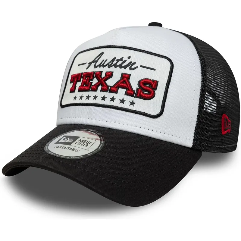 gorra-trucker-weiss-und-schwarz-a-frame-location-aus-austin-stadte-und-strande-texas-von-new-era