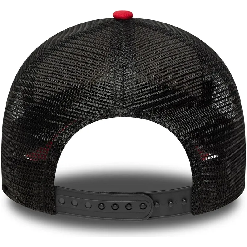 rote-trucker-cap-e-frame-seasonal-von-ducati-motor-motogp-von-new-era