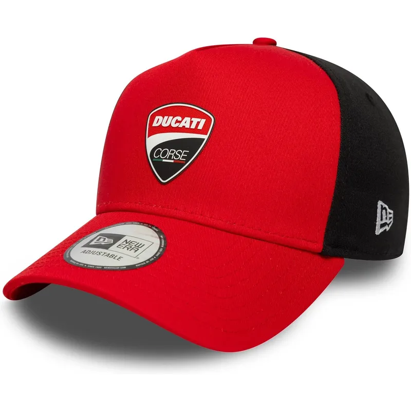 cap-ivelt-cherven-snapbek-9forty-e-frame-ducati-motor-motogp-new-era