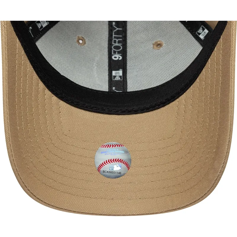 gorra-curva-marron-ajustable-con-logo-leopardo-para-mujer-9forty-animal-infill-de-los-angeles-dodgers-mlb-de-new-era
