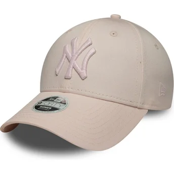 Cap ívelt роза регулируема лента 9FORTY Metallic New York Yankees MLB New Era