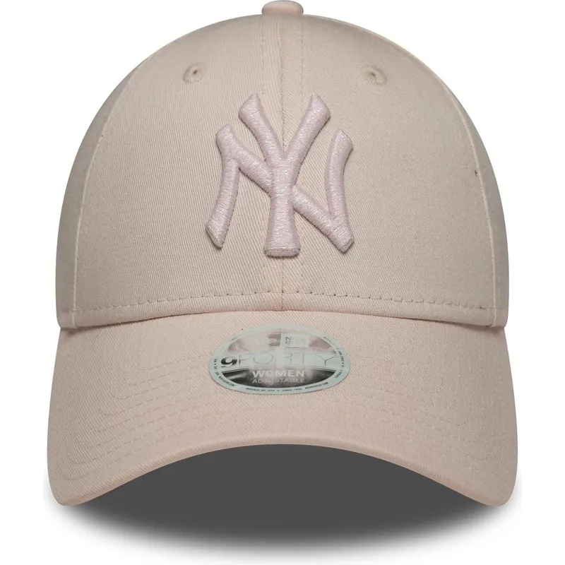 cap-ivelt-roza-reguliruema-lenta-9forty-metallic-new-york-yankees-mlb-new-era