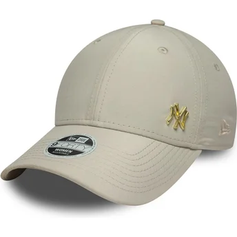 Cap ívelt бежов регулируема лента dorado 9FORTY Flawless New York Yankees MLB New Era