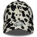 gorra-curva-negra-y-blanca-ajustable-para-mujer-9forty-cow-midi-de-new-york-yankees-mlb-de-new-era