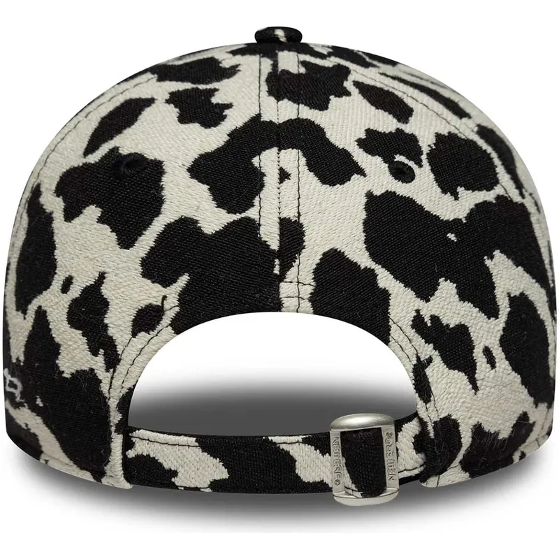 gorra-curva-negra-y-blanca-ajustable-para-mujer-9forty-cow-midi-de-new-york-yankees-mlb-de-new-era