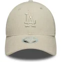 sapkak-ivelt-bezs-allithato-9forty-m-crown-pastel-cord-los-angeles-dodgers-mlb-new-era