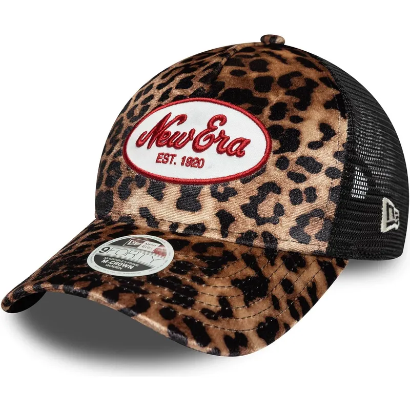 gorra-trucker-leopardo-para-mujer-9forty-a-frame-m-crown-de-new-era