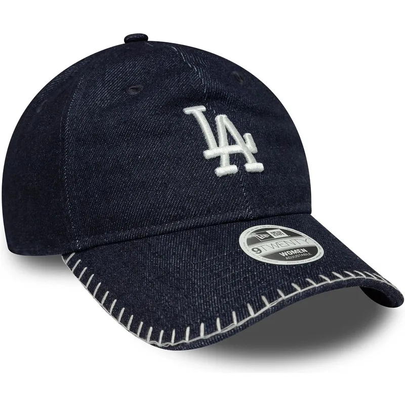 cap-ivelt-tmnosin-reguliruema-lenta-9twenty-denim-stitch-los-angeles-dodgers-mlb-new-era