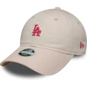 sapkak-ivelt-rozsaszin-allithato-9twenty-washed-mini-los-angeles-dodgers-mlb-new-era