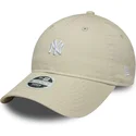 cap-ivelt-bezhov-reguliruema-lenta-9twenty-washed-mini-new-york-yankees-mlb-new-era