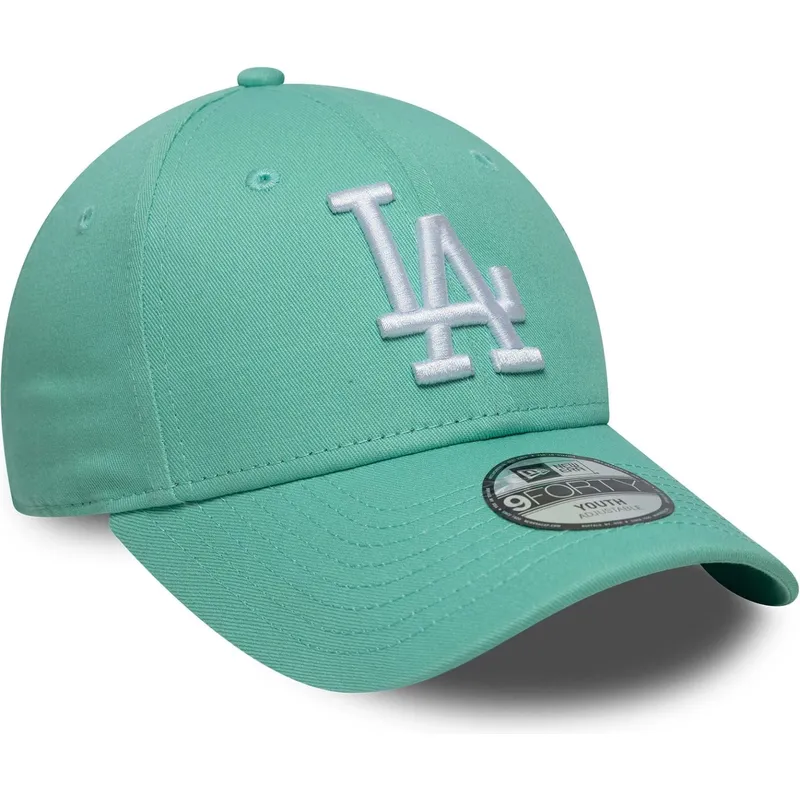 cap-ivelt-zelen-reguliruema-lenta-gyereknek-9forty-league-essential-los-angeles-dodgers-mlb-new-era