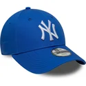 gorra-curva-azul-ajustable-para-nino-9forty-league-essential-de-new-york-yankees-mlb-de-new-era