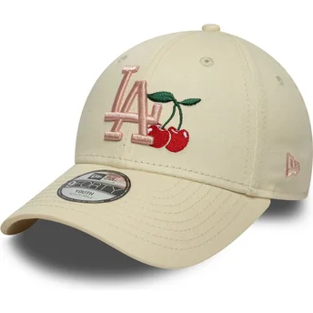 Sapkák ívelt bézs állítható gyereknek 9FORTY Fruit Icon New York Yankees MLB New Era