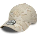 cap-ivelt-bezhov-reguliruema-lenta-9twenty-img-floral-new-york-yankees-mlb-new-era