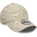sapkak-ivelt-bezs-allithato-9twenty-img-floral-new-york-yankees-mlb-new-era