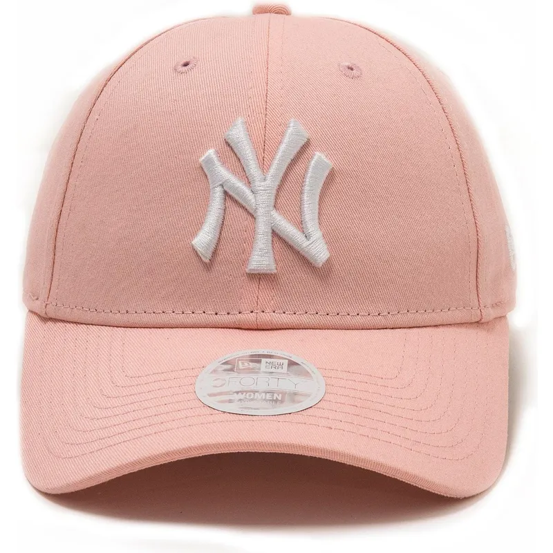 sapkak-ivelt-rozsaszin-allithato-9forty-league-essential-new-york-yankees-mlb-new-era