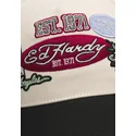 beige-och-svart-truckerkeps-est-1971-varsity-badge-fran-ed-hardy