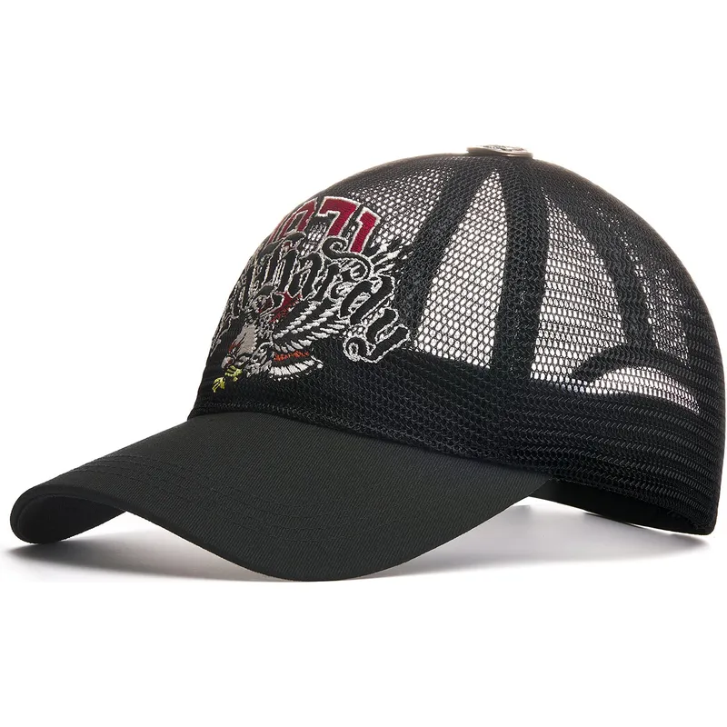 sapkak-ivelt-fekete-snapback-1971-soaring-eagle-full-mesh-ed-hardy