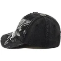 sapkak-ivelt-fekete-allithato-brave-hearts-ed-hardy
