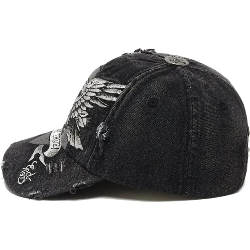 sapkak-ivelt-fekete-allithato-brave-hearts-ed-hardy