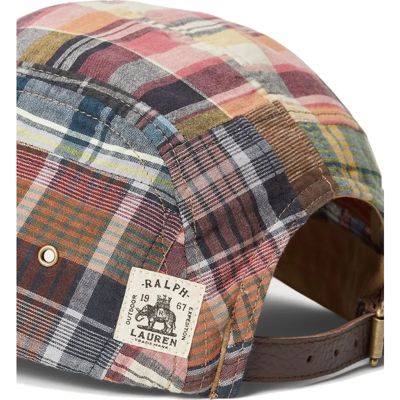 sapkak-ivelt-tobbszinu-allithato-patchwork-madras-polo-ralph-lauren