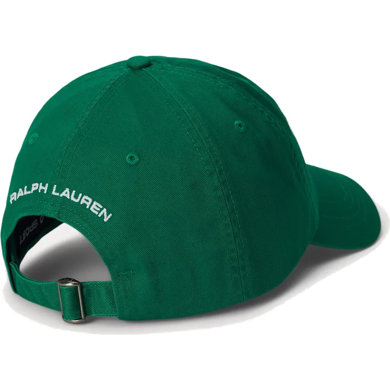 grune-verstellbare-curved-cap-sport-twill-von-polo-ralph-lauren