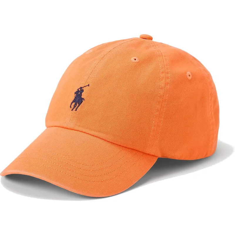 gorra-curva-naranja-ajustable-classic-sport-cotton-chino-de-polo-ralph-lauren