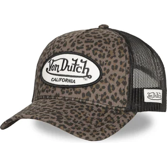 Cap ívelt леопард снапбек Von Dutch