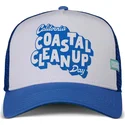 gorra-trucker-bla-och-vit-clean-up-day-hft-fran-coastal