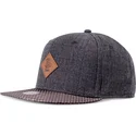 gorra-plana-gris-ajustable-glencheck-de-djinns