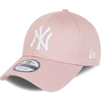 Cap ívelt роза регулируема лента claro 9FORTY League Essential New York Yankees MLB New Era