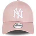 sapkak-ivelt-rozsaszin-allithato-9forty-league-essential-new-york-yankees-mlb-new-era