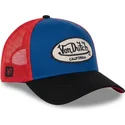 gorra-trucker-azul-roja-y-negra-terry14-de-von-dutch