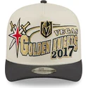 cap-ivelt-bezhov-snapbek-9fifty-a-frame-classic-vegas-golden-knights-nhl-new-era