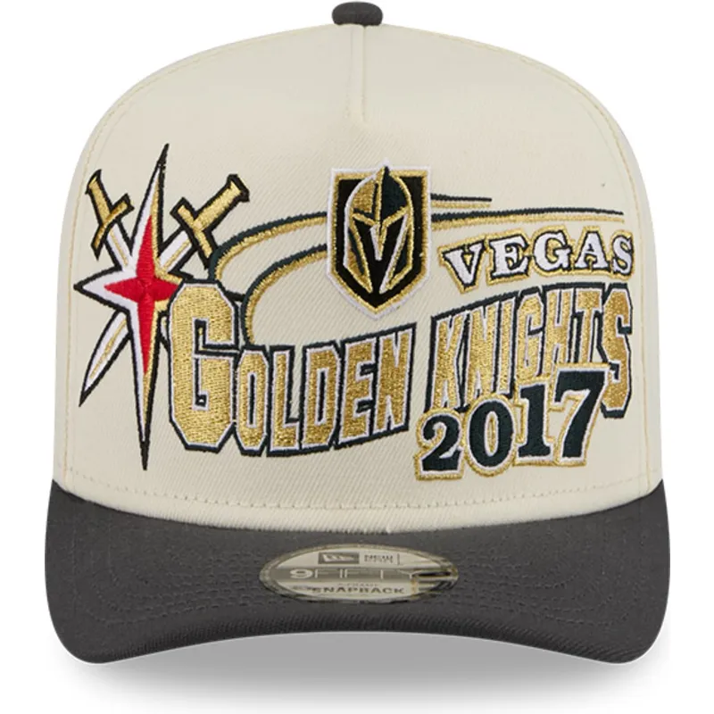 cap-ivelt-bezhov-snapbek-9fifty-a-frame-classic-vegas-golden-knights-nhl-new-era