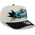 sapkak-ivelt-bezs-snapback-9fifty-a-frame-classic-san-jose-sharks-nhl-new-era